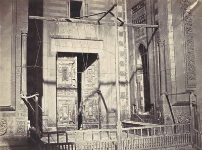 Porte de la mosquée, Sultan Hassan. Partie inférieure - Wilhelm Hammerschmidt