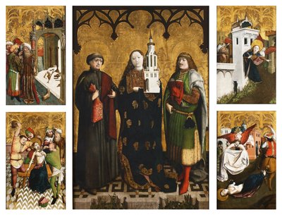 Retable de Sainte Barbe - Wilhelm Kalteysen