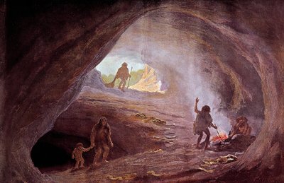 Préhistoire : cavernes pendant la période glaciaire - Wilhelm Kranz