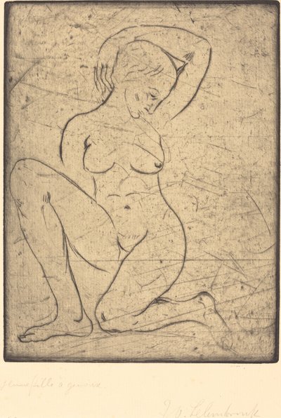 À genoux, petit - Wilhelm Lehmbruck