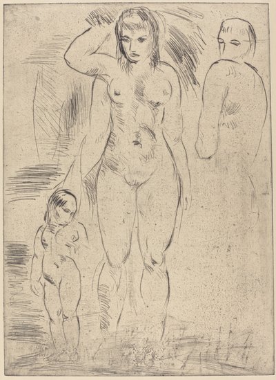 Femme et Enfant - Wilhelm Lehmbruck