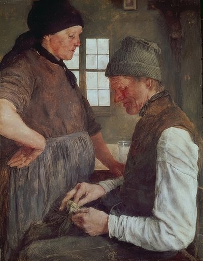 La tirelire. 1879 - Wilhelm Maria Hubertus Leibl