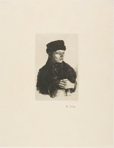 Garçon Paysan avec Cruche - Wilhelm Maria Hubertus Leibl
