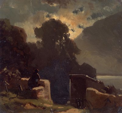 Paysage lunaire - Wilhelm Lichtenheld