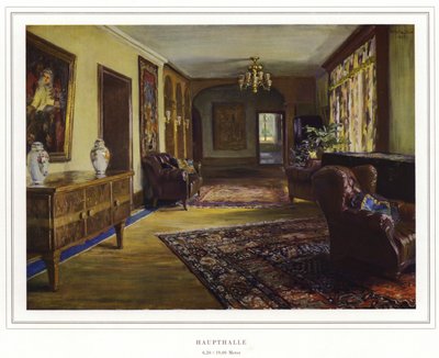 Entreprise de fabricants de tapis Halbmond-Teppichfabrik Von Koch Und Te Kock (lithographie en couleur) - Wilhelm Ludwig Heinrich Claudius
