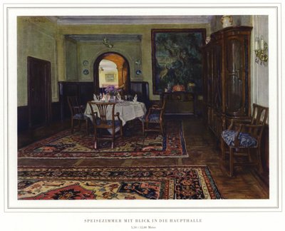 Entreprise de fabricants de tapis Halbmond-Teppichfabrik Von Koch Und Te Kock - Wilhelm Ludwig Heinrich Claudius