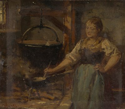 Intérieur paysan - Wilhelm Marc