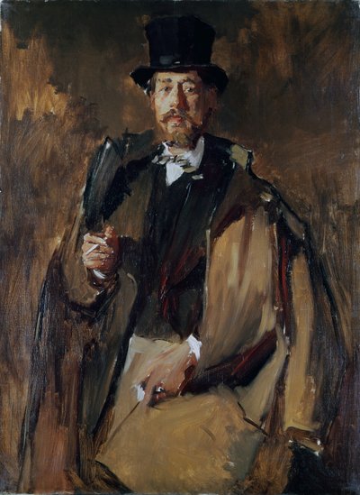 Portrait de Pal Szinyei Merse - Wilhelm Maria Hubertus Leibl