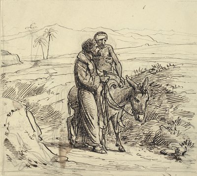 Le bon Samaritain accompagne le blessé - Wilhelm Marstrand