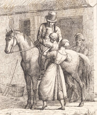 Une famille de paysans - Wilhelm Marstrand