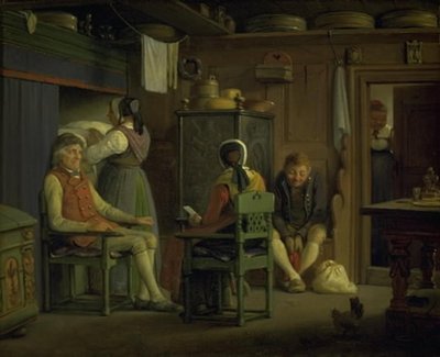 Une mère plaide pour son fils - Wilhelm Marstrand