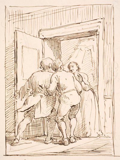 Un scandale - Wilhelm Marstrand