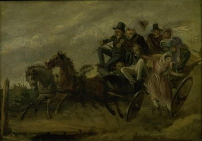 Épisode de Ludvig Holberg : Le Voyage à la Source Miraculeuse - Wilhelm Marstrand