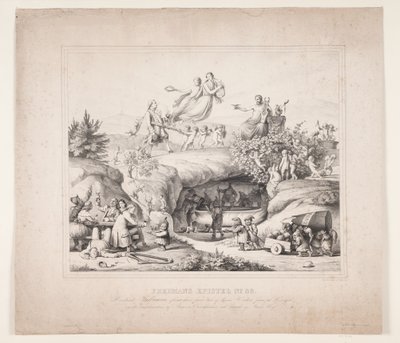 Épître de Fredman n° 83 - Wilhelm Marstrand