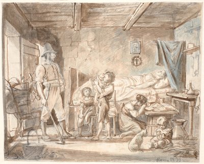 Le retour aux orphelins - Wilhelm Marstrand