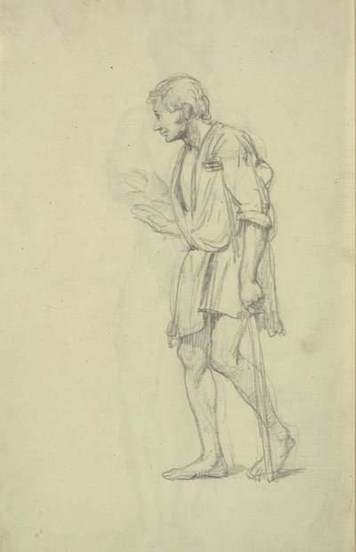 Estropié. Études de figures - Wilhelm Marstrand