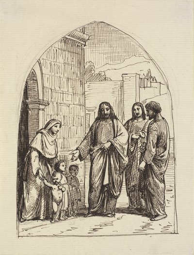 Laissez venir à moi les petits enfants - Wilhelm Marstrand