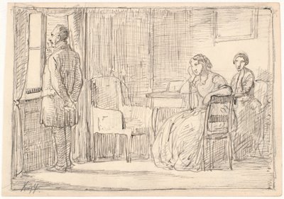 Mauvaise humeur - Wilhelm Marstrand