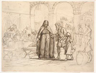 La parabole de la grande cène - Wilhelm Marstrand