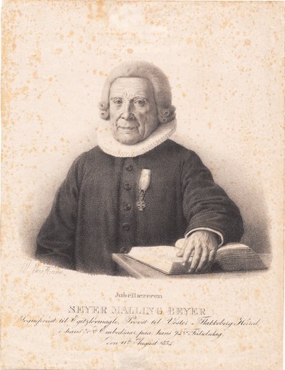 Pasteur S. M. Beyer - Wilhelm Marstrand