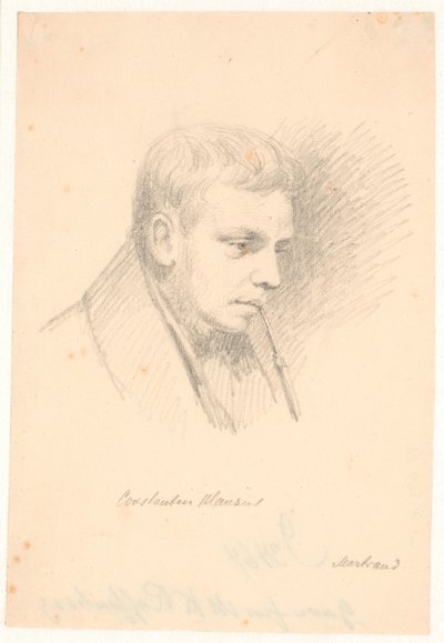 Portrait de Constantin Hansen - Wilhelm Marstrand