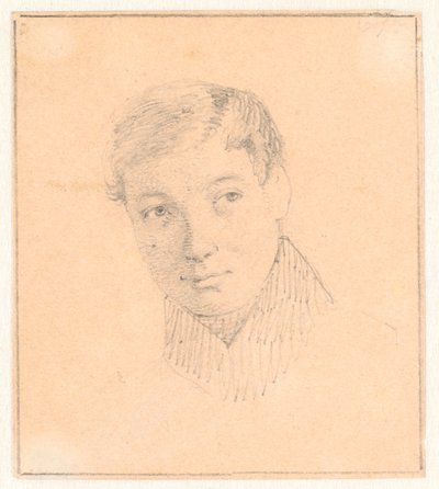 Portrait de Lorentz Ludvig Mozart Waagepetersen - Wilhelm Marstrand