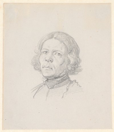 Tête de portrait, paysan suédois - Wilhelm Marstrand