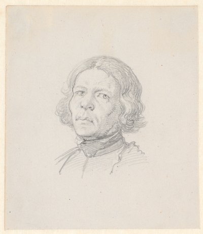 Tête de portrait, paysan suédois - Wilhelm Marstrand