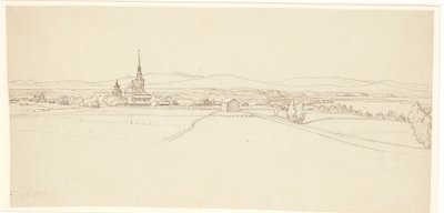 Vue vers Mora à Dalarne - Wilhelm Marstrand