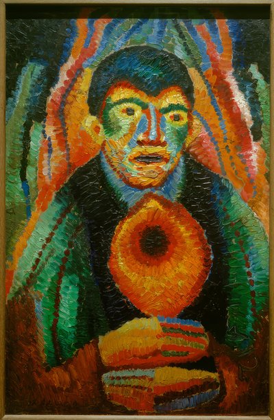 Autoportrait VIII - Wilhelm Morgner
