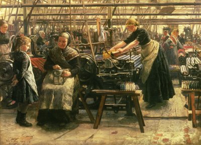 Moulin à tisser Hjula - Wilhelm Peters