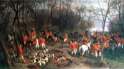 Élisabeth à la chasse, fin du XIXe siècle - Wilhelm Richter