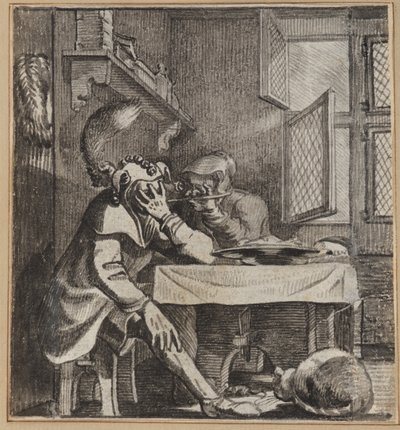 Le Fou Qui Regarde à Travers les Doigts de Sa Femme - Wilhelm Stettler