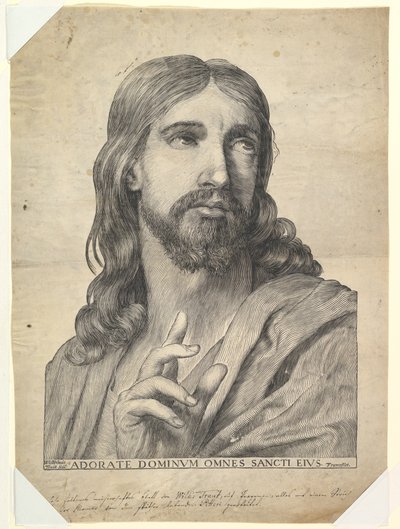 Buste du Christ bénissant, 17ème siècle - Wilhelm Traut