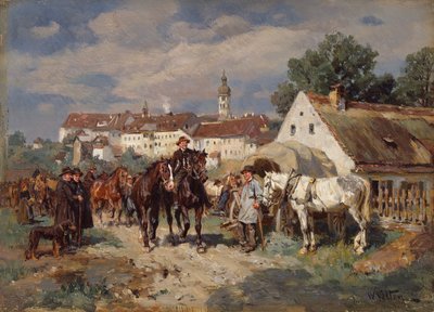 La foire aux chevaux - Wilhelm Velten