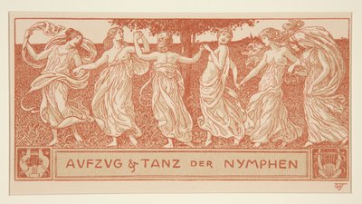 Aufzug und Tanz der Nymphen - Wilhelm Volz