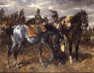 Cavalerie en parade - Wilhelm Von Diez