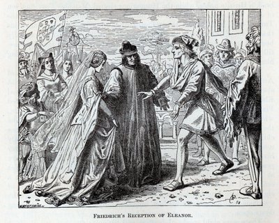 Réception de Frédéric par Éléonore - Wilhelm Werthmann