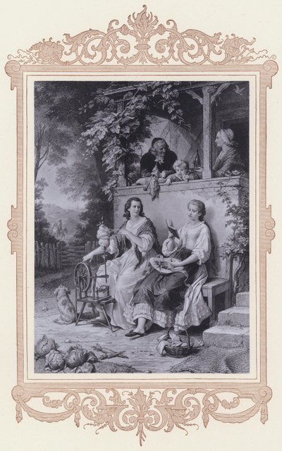 Friederike, Vérité et Poésie - Wilhelm von (after) Kaulbach
