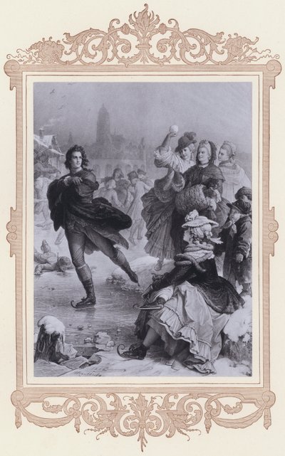 Goethe à Francfort - Wilhelm von (after) Kaulbach