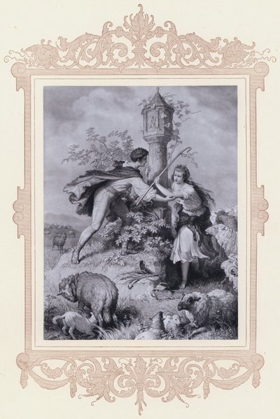 Haideroslein - Wilhelm von (after) Kaulbach