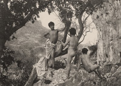 Étude de nus masculins - Baron Wilhelm von Gloeden