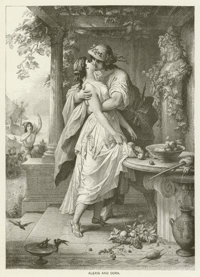 Alexis et Dora - Wilhelm von Kaulbach