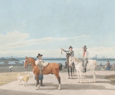Cavaliers près de Munich, 1830 - Wilhelm von Kobell