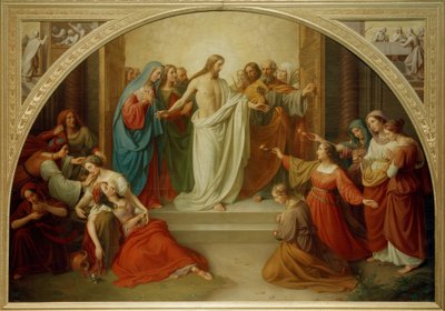 W. v. Schadow, Les vierges sages et folles - Friedrich Wilhelm von Schadow