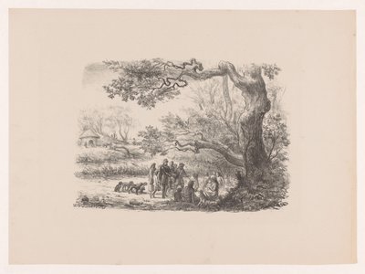 Retour de la chasse - Wilhelmus Petrus van Geldorp