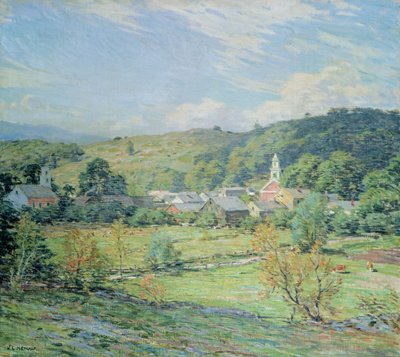 Matin de septembre, Plainfield, New Hampshire - Willard Leroy Metcalf