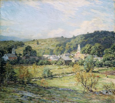 Matin de septembre, Plainfield, New Hampshire - Willard Leroy Metcalf