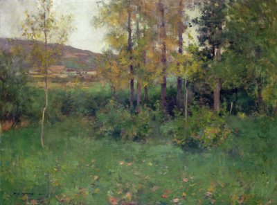 Paysage de printemps, Giverny - Willard Leroy Metcalf