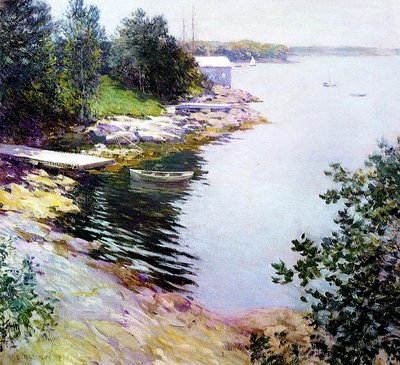 La Petite Maison Blanche, 1919 - Willard Leroy Metcalf
